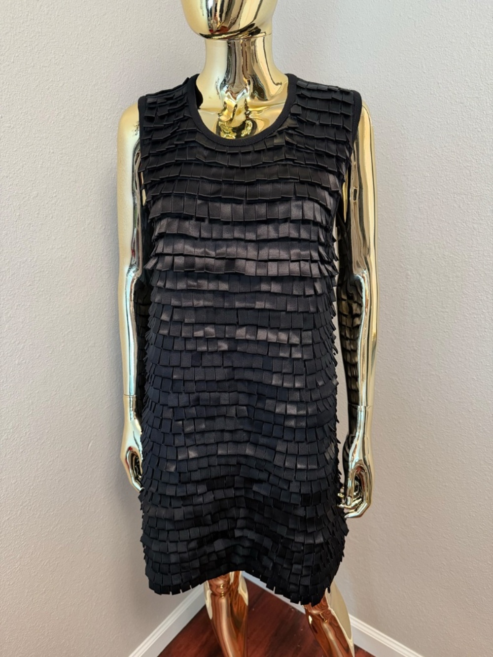Burberry  vintage dress designed by Christopher Bailey, blk, large